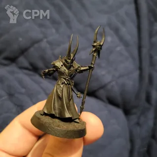 Описание картинки Sorcerer Lord of Chaos, от MIK по цене 1 000руб | Свободный Рынок Миниатюр - СРМ