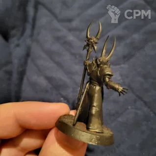 Описание картинки Sorcerer Lord of Chaos, от MIK по цене 1 000руб | Свободный Рынок Миниатюр - СРМ