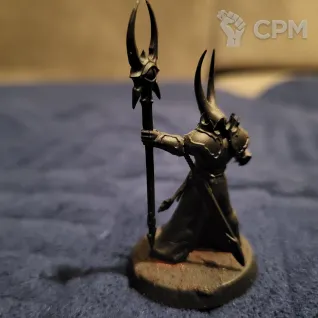 Описание картинки Sorcerer Lord of Chaos, от MIK по цене 1 000руб | Свободный Рынок Миниатюр - СРМ