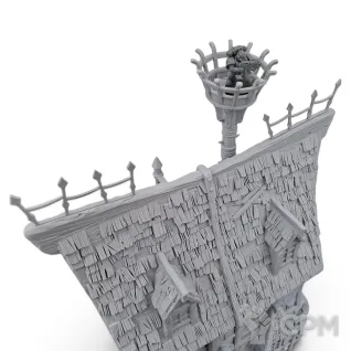 Описание картинки Дом на Дрифтвуд Лэйн 46 - Фэнтези Террейн, Hexengarde от Terrain Print по цене 4 700руб | Свободный Рынок Миниатюр - СРМ