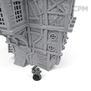 Описание картинки Дом на Дрифтвуд Лэйн 46 - Фэнтези Террейн, Hexengarde от Terrain Print по цене 4 700руб | Свободный Рынок Миниатюр - СРМ