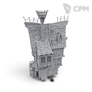 Описание картинки Дом на Дрифтвуд Лэйн 46 - Фэнтези Террейн, Hexengarde от Terrain Print по цене 4 700руб | Свободный Рынок Миниатюр - СРМ