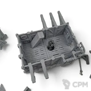 Описание картинки Дом на Дрифтвуд Лэйн 46 - Фэнтези Террейн, Hexengarde от Terrain Print по цене 4 700руб | Свободный Рынок Миниатюр - СРМ