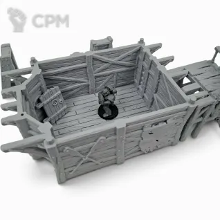 Описание картинки Дом на Дрифтвуд Лэйн 46 - Фэнтези Террейн, Hexengarde от Terrain Print по цене 4 700руб | Свободный Рынок Миниатюр - СРМ