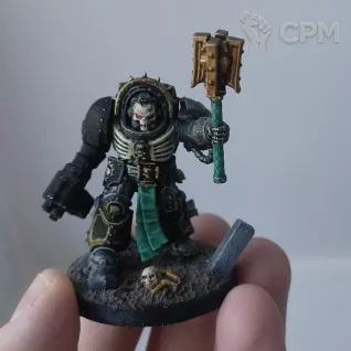 Описание картинки Chaplain in terminator armour от N1k0o по цене 1 100руб | Свободный Рынок Миниатюр - СРМ