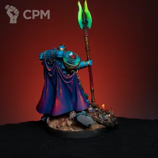 Описание картинки Thousand Sons – Librarian Consul от LDBits по цене 7 000руб | Свободный Рынок Миниатюр - СРМ