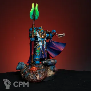 Описание картинки Thousand Sons – Librarian Consul от LDBits по цене 7 000руб | Свободный Рынок Миниатюр - СРМ