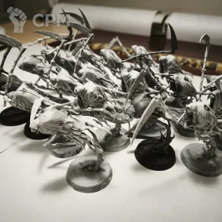 Описание картинки Grimghast Reapers от Nighttear по цене 5 000руб | Свободный Рынок Миниатюр - СРМ