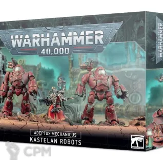 Описание картинки Набор миниатюр Warhammer 40000 Adeptus Mechanicus Kastelan Robots от Дауран по цене 8 000руб | Свободный Рынок Миниатюр - СРМ