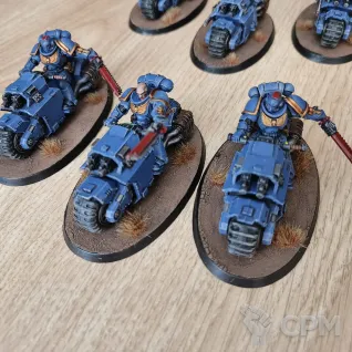 Описание картинки 6х Outriders + Primaris Chaplain on Bike от Историк по цене 4 500руб | Свободный Рынок Миниатюр - СРМ