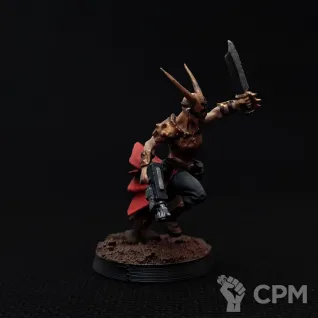 Описание картинки Культисты Хаоса (Chaos Cultists)  - 10 миниатюр от Karas_pokras по цене 10 000руб | Свободный Рынок Миниатюр - СРМ
