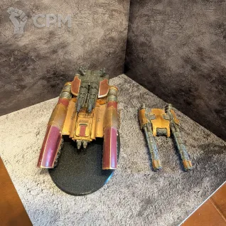 Описание картинки Caladius Grav-tank от GorkaMork по цене 2 000руб | Свободный Рынок Миниатюр - СРМ