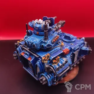 Описание картинки Warhammer 40k — Gladiator / Impulsor Ultramarines, все закачки, покрас, SLA №2 от Жидкий Пират по цене 8 500руб | Свободный Рынок Миниатюр - СРМ