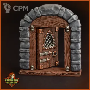 Описание картинки Дверь от Gabrigame_Terrain по цене 240руб | Свободный Рынок Миниатюр - СРМ