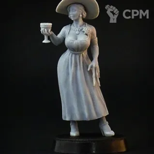 Описание картинки tall lady от Brother Vinni по цене 820руб | Свободный Рынок Миниатюр - СРМ