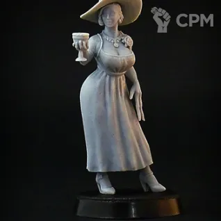 Описание картинки tall lady от Brother Vinni по цене 820руб | Свободный Рынок Миниатюр - СРМ