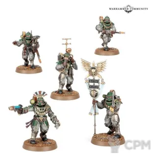 Описание картинки Solar Auxilia - Tactical Command Section от MiniaturesFAN по цене 4 500руб | Свободный Рынок Миниатюр - СРМ