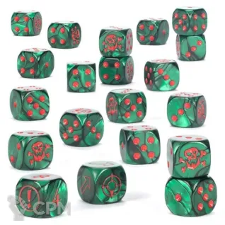 Описание картинки Orc &amp; Goblin Tribes Dice Pack от MiniaturesFAN по цене 7 828руб | Свободный Рынок Миниатюр - СРМ