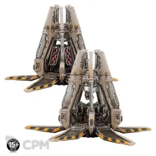 Описание картинки Legiones Astartes Drop Pods от MiniaturesFAN по цене 6 039руб | Свободный Рынок Миниатюр - СРМ