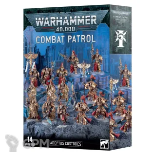 Описание картинки Combat Patrol: Adeptus Custodes (2024) от LifeIsNow по цене 15 990руб | Свободный Рынок Миниатюр - СРМ