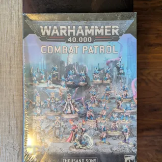 Описание картинки Thousand sons combat patrol от PavelWhite по цене 13 000руб | Свободный Рынок Миниатюр - СРМ