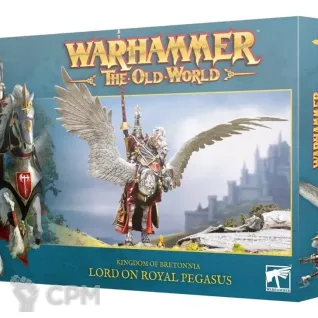 Описание картинки Lord on Royal Pegasus (The Old World, Kingdom of B от MiniaturesFAN по цене 7 989руб | Свободный Рынок Миниатюр - СРМ