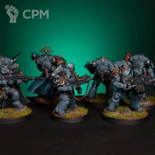 Описание картинки Kill Team Carcharodons - 7 миниатюр с битцами и покрасом от студии Liber Daemonica от LDBits по цене 26 000руб | Свободный Рынок Миниатюр - СРМ