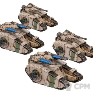 Описание картинки Legions Imperialis: Sicaran Squadron от MiniaturesFAN по цене 6 039руб | Свободный Рынок Миниатюр - СРМ