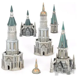 Описание картинки Legions Imperialis: Civitas Imperialis Spires от MiniaturesFAN по цене 5 489руб | Свободный Рынок Миниатюр - СРМ