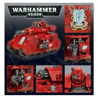 Описание картинки BLOOD ANGELS BAAL PREDATOR от SectorA13 по цене 66 666руб | Свободный Рынок Миниатюр - СРМ