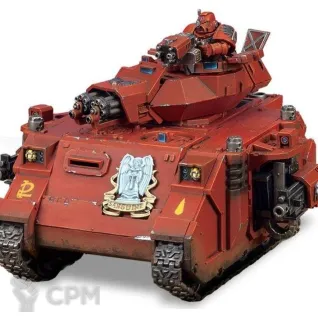 Описание картинки BLOOD ANGELS BAAL PREDATOR от SectorA13 по цене 66 666руб | Свободный Рынок Миниатюр - СРМ