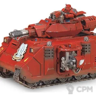 Описание картинки BLOOD ANGELS BAAL PREDATOR от SectorA13 по цене 66 666руб | Свободный Рынок Миниатюр - СРМ