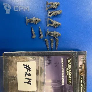 Описание картинки Astra Militarum Cadians old #214-18 от WakoLab (Origs) по цене 2 150руб | Свободный Рынок Миниатюр - СРМ