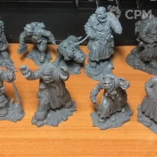 Описание картинки Солдатики Plastic Platoon Хрюйх- Свинорейх два набора от Ivolga по цене 10 000руб | Свободный Рынок Миниатюр - СРМ