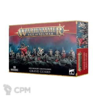 Описание картинки Набор миниатюр Warhammer Age of Sigmar Soulblight Gravelords Grave Guard от Дауран по цене 5 000руб | Свободный Рынок Миниатюр - СРМ