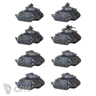 Описание картинки Legions Imperialis: Leman Russ Executioner and Demolisher Squadron от MiniaturesFAN по цене 6 656руб | Свободный Рынок Миниатюр - СРМ