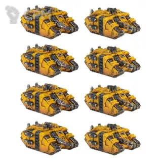 Описание картинки Legions Imperialis: Sabre Strike Tank Squadron от MiniaturesFAN по цене 6 750руб | Свободный Рынок Миниатюр - СРМ