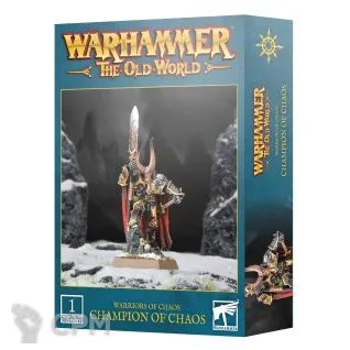 Описание картинки Набор миниатюр Warhammer The Old World Warriors of Chaos Champion of Chaos от Дауран по цене 2 700руб | Свободный Рынок Миниатюр - СРМ