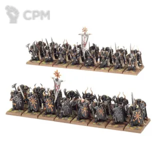 Описание картинки Набор миниатюр Warhammer The Old World Warriors of Chaos Chaos Warriors от Дауран по цене 7 000руб | Свободный Рынок Миниатюр - СРМ