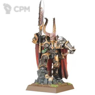 Описание картинки Набор миниатюр Warhammer The Old World Warriors of Chaos Champion of Chaos от Дауран по цене 2 700руб | Свободный Рынок Миниатюр - СРМ