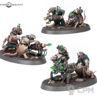 Описание картинки SKAVEN: WARPSPARK WEAPON BATTERY от SectorA13 по цене 66 666руб | Свободный Рынок Миниатюр - СРМ