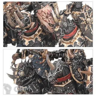 Описание картинки Набор миниатюр Warhammer The Old World Warriors of Chaos Chaos Knights от Дауран по цене 7 000руб | Свободный Рынок Миниатюр - СРМ