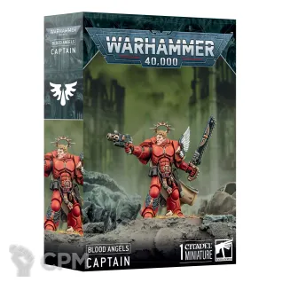Описание картинки Blood Angels: Captain (2024) от LifeIsNow по цене 4 490руб | Свободный Рынок Миниатюр - СРМ