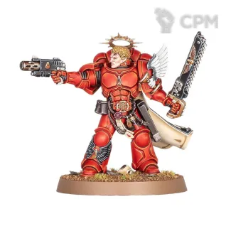 Описание картинки Blood Angels Captain от Knight of Light по цене 180руб | Свободный Рынок Миниатюр - СРМ