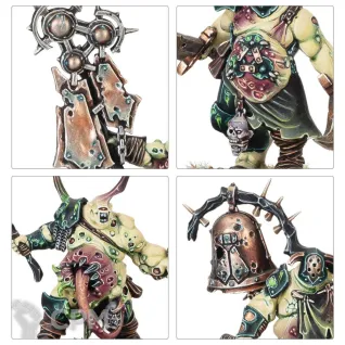 Описание картинки Набор миниатюр Warhammer Age of Sigmar Maggotkin of Nurgle Shudderblight Cyst от Дауран по цене 20 000руб | Свободный Рынок Миниатюр - СРМ
