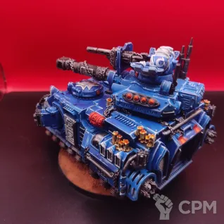 Описание картинки Warhammer 40k — Gladiator / Impulsor Ultramarines, все закачки, покрас, SLA №2 от Жидкий Пират по цене 8 500руб | Свободный Рынок Миниатюр - СРМ