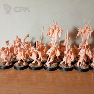 Описание картинки Beastmen set от Петров Никита по цене 15 000руб | Свободный Рынок Миниатюр - СРМ