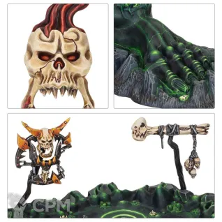 Описание картинки Набор миниатюр Warhammer Age of Sigmar Orrukk Warclans Manifestations от Дауран по цене 5 000руб | Свободный Рынок Миниатюр - СРМ