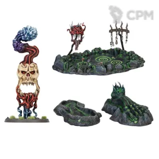 Описание картинки Набор миниатюр Warhammer Age of Sigmar Orrukk Warclans Manifestations от Дауран по цене 5 000руб | Свободный Рынок Миниатюр - СРМ