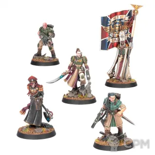 Описание картинки Набор миниатюр Warhammer 40000 Astra Militarum Hell's Last от Дауран по цене 6 500руб | Свободный Рынок Миниатюр - СРМ